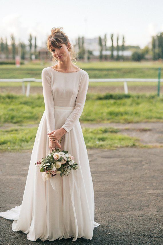 40 abiti da sposa semplici ed eleganti da sfoggiare