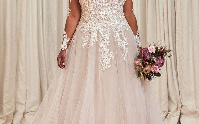 40 vestidos de novia sencillos y elegantes para lucir