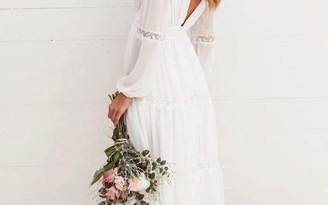 40 abiti da sposa semplici ed eleganti da sfoggiare