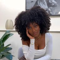 Big curly hair: tips for hair growth + hair care 4a,4b,4c