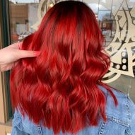 Red hair: 30 photos of marsala, burgundy, cherry shades + tips for choosing the right dye