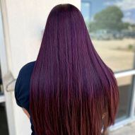 Red hair: 30 photos of marsala, burgundy, cherry shades + tips for choosing the right dye