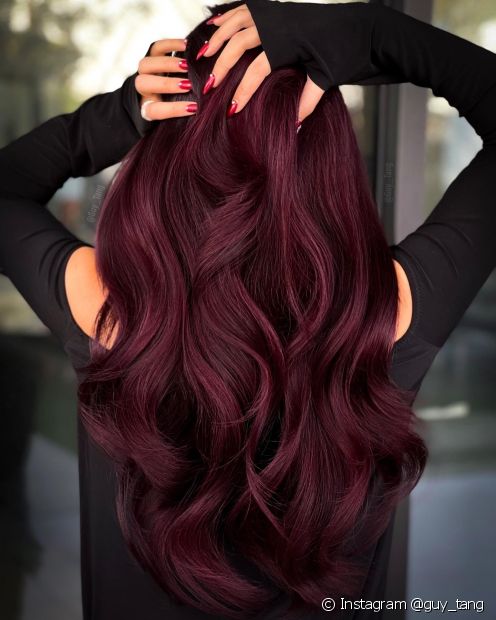 Red hair: 30 photos of marsala, burgundy, cherry shades + tips for choosing the right dye