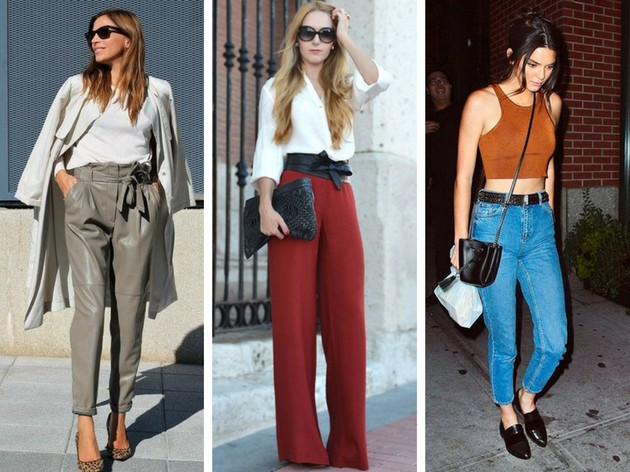 Hot pants: how to wear a high waist with elegance