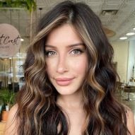 Brown hair: light, medium and dark... See 50 photos of strands with different tones!