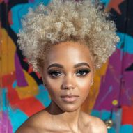 Platinum curly hair: 20 photos and tips to achieve the color without harming the strands