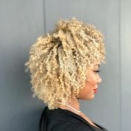 Platinum curly hair: 20 photos and tips to achieve the color without harming the strands