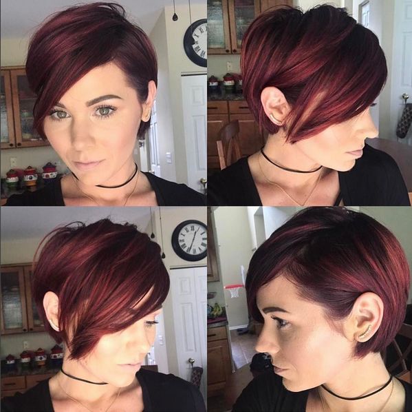 Marsala hair: the new hype for brunettes