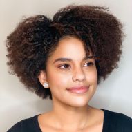 5 ideas for women's short curly haircuts for round faces