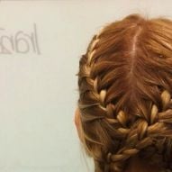 Boxer braid in short hair: it is possible to do the hairstyle in strands of this length. See 20 photos!